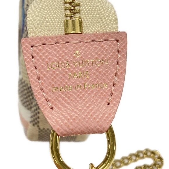 LOUIS VUITTON Mini Pochette Accessoires Damier Azur Multi Damier - 615-050325 - Picture 10 of 10